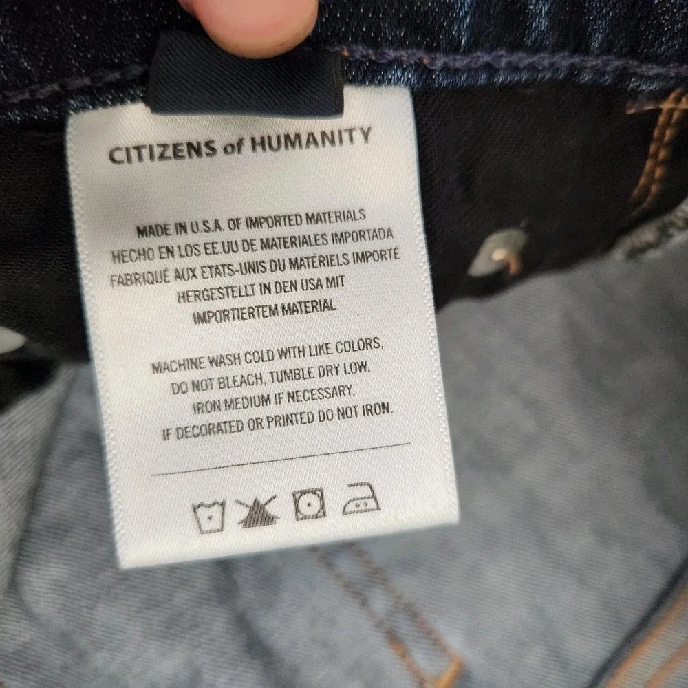 Citizens of Humanity Gage Jeans Mens 34 Blue Denim Classic Straight Made USA